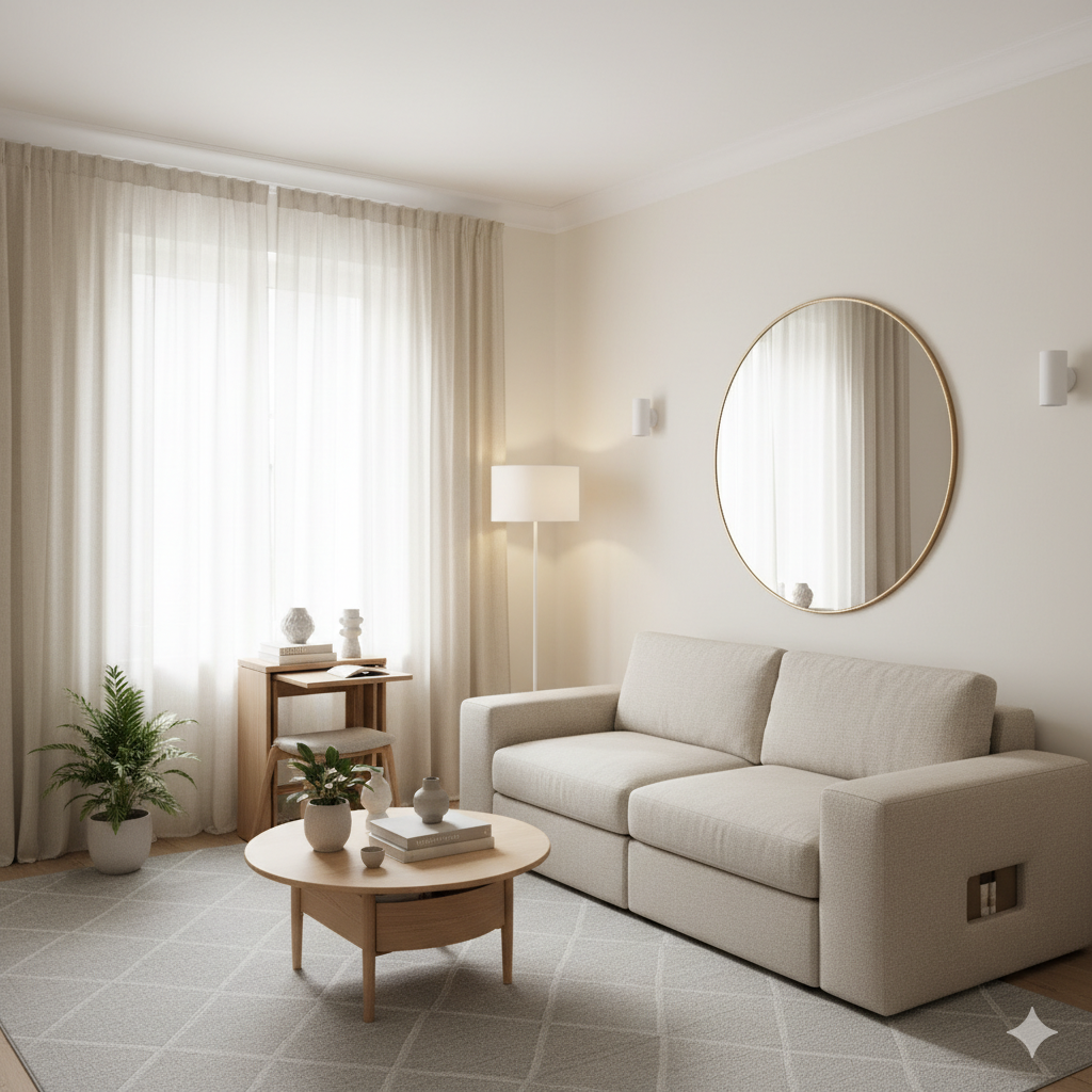 Küçük Alanları Ferah Gösteren Dekorasyon Sırları