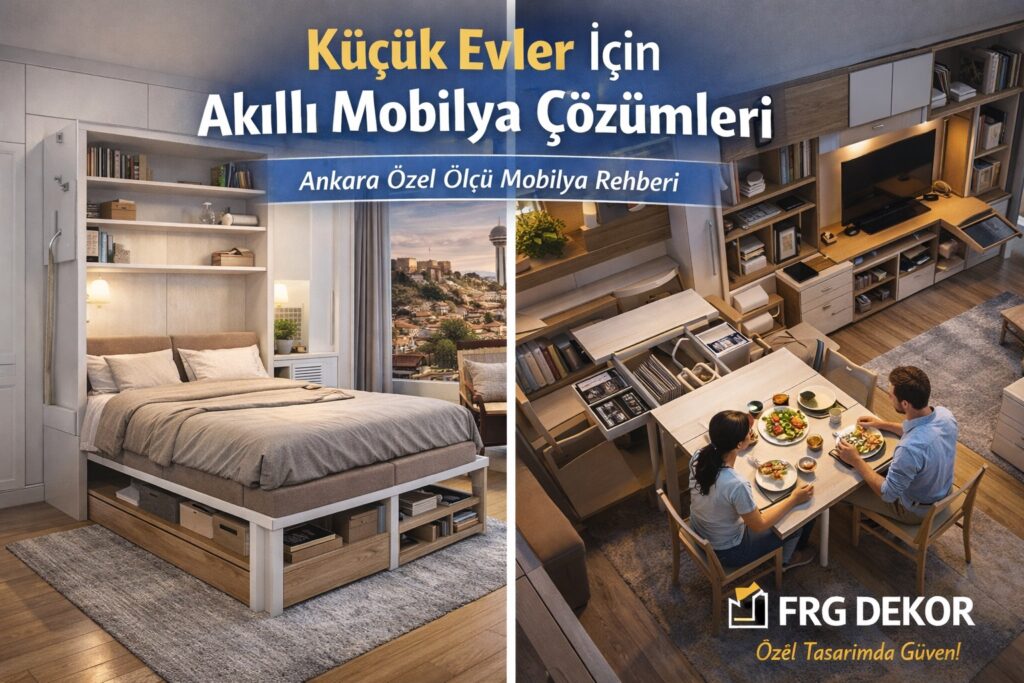 küçük ev mobilya çözümleri
